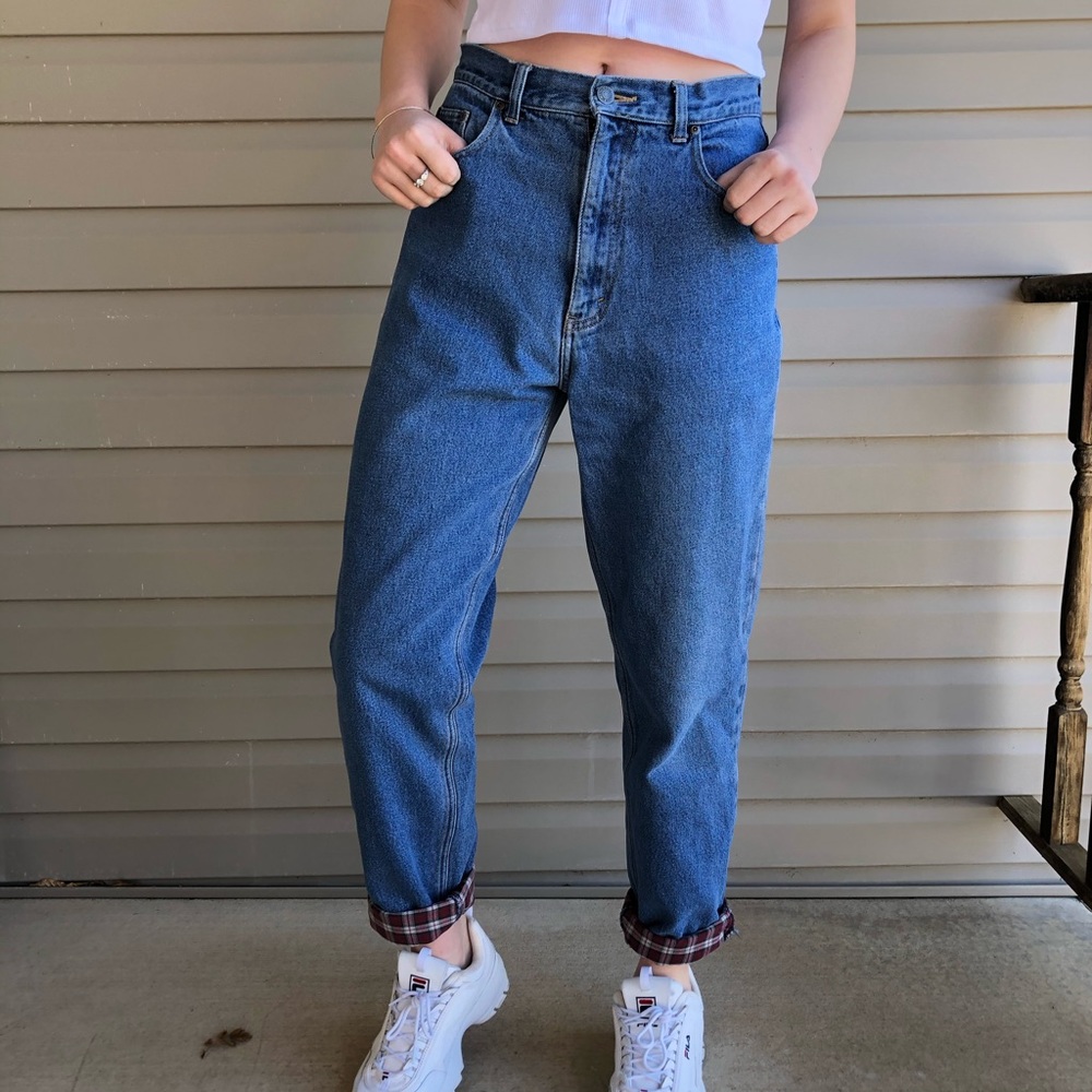 Eddie Bauer Flannel-Lined Jeans